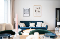 Obývací místnost s gaučem